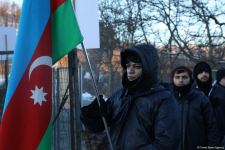 Peaceful protest of Azerbaijani eco-activists continues on Lachin-Khankendi road (PHOTO)