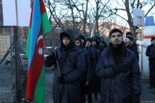 Peaceful protest of Azerbaijani eco-activists continues on Lachin-Khankendi road (PHOTO)