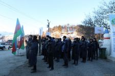 Peaceful protest of Azerbaijani eco-activists continues on Lachin-Khankendi road (PHOTO)