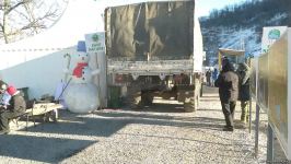 Truck of Russian peacekeepers moves freely along Azerbaijani Lachin-Khankendi road (PHOTO)