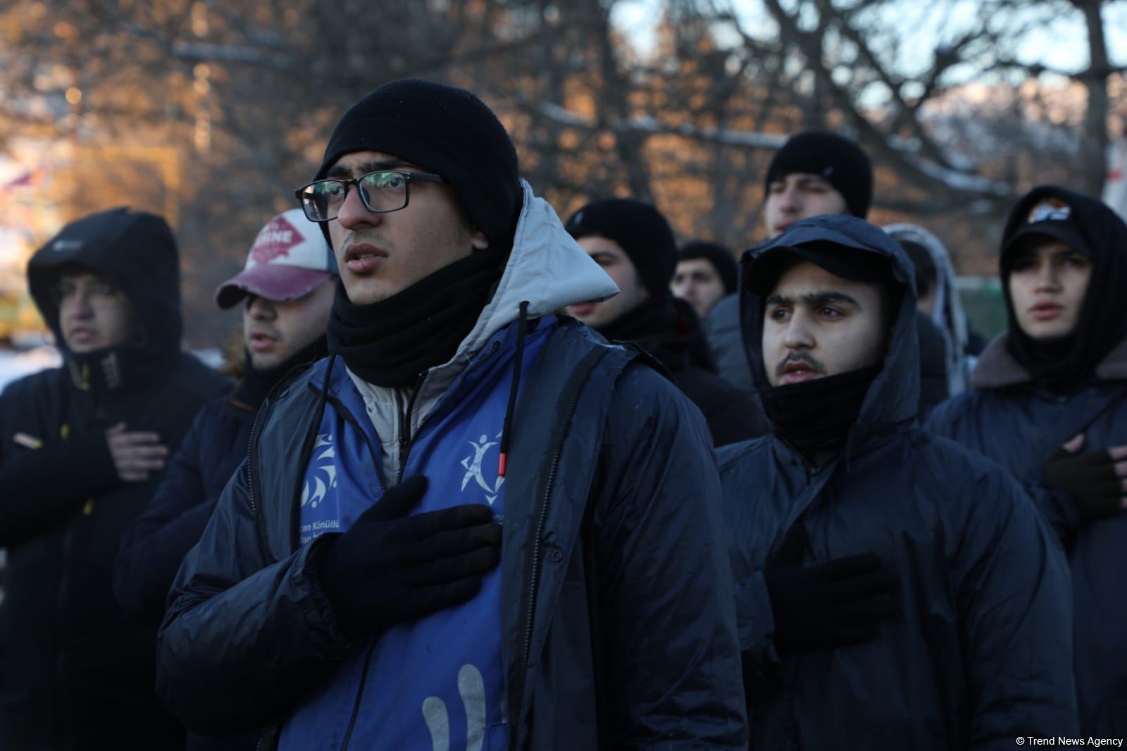 Peaceful protest of Azerbaijani eco-activists continues on Lachin-Khankendi road (PHOTO)