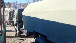 More vehicles of Russian peacekeepers move along Azerbaijan's Lachin-Khankendi road (PHOTO)
