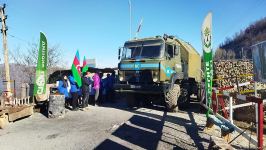 More vehicles of Russian peacekeepers move along Azerbaijan's Lachin-Khankendi road (PHOTO)