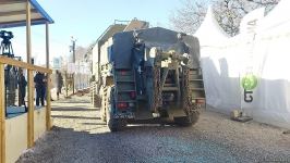 More vehicles of Russian peacekeepers move along Azerbaijan's Lachin-Khankendi road (PHOTO)