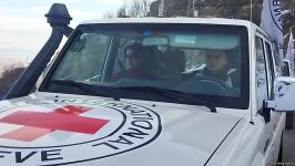 ICRC convoy passes freely along Azerbaijan's Lachin-Khankendi road (PHOTO)