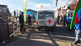 ICRC convoy passes freely along Azerbaijan's Lachin-Khankendi road (PHOTO)