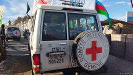 ICRC convoy passes freely along Azerbaijan's Lachin-Khankendi road (PHOTO)