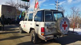 ICRC convoy passes freely along Azerbaijan's Lachin-Khankendi road (PHOTO)