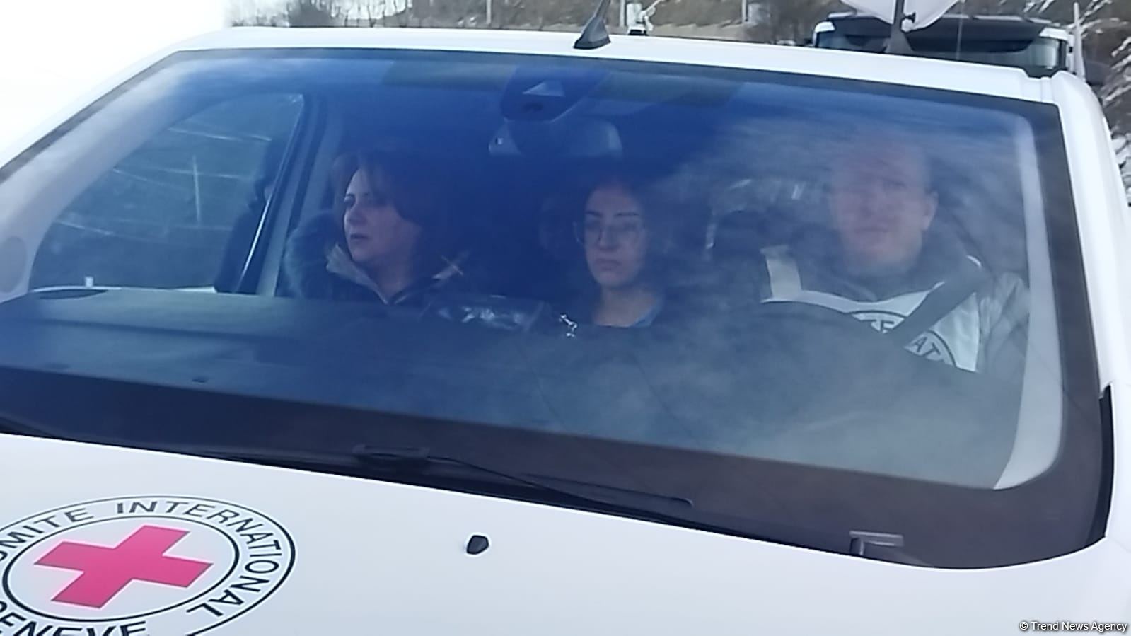 ICRC convoy passes freely along Azerbaijan's Lachin-Khankendi road (PHOTO)