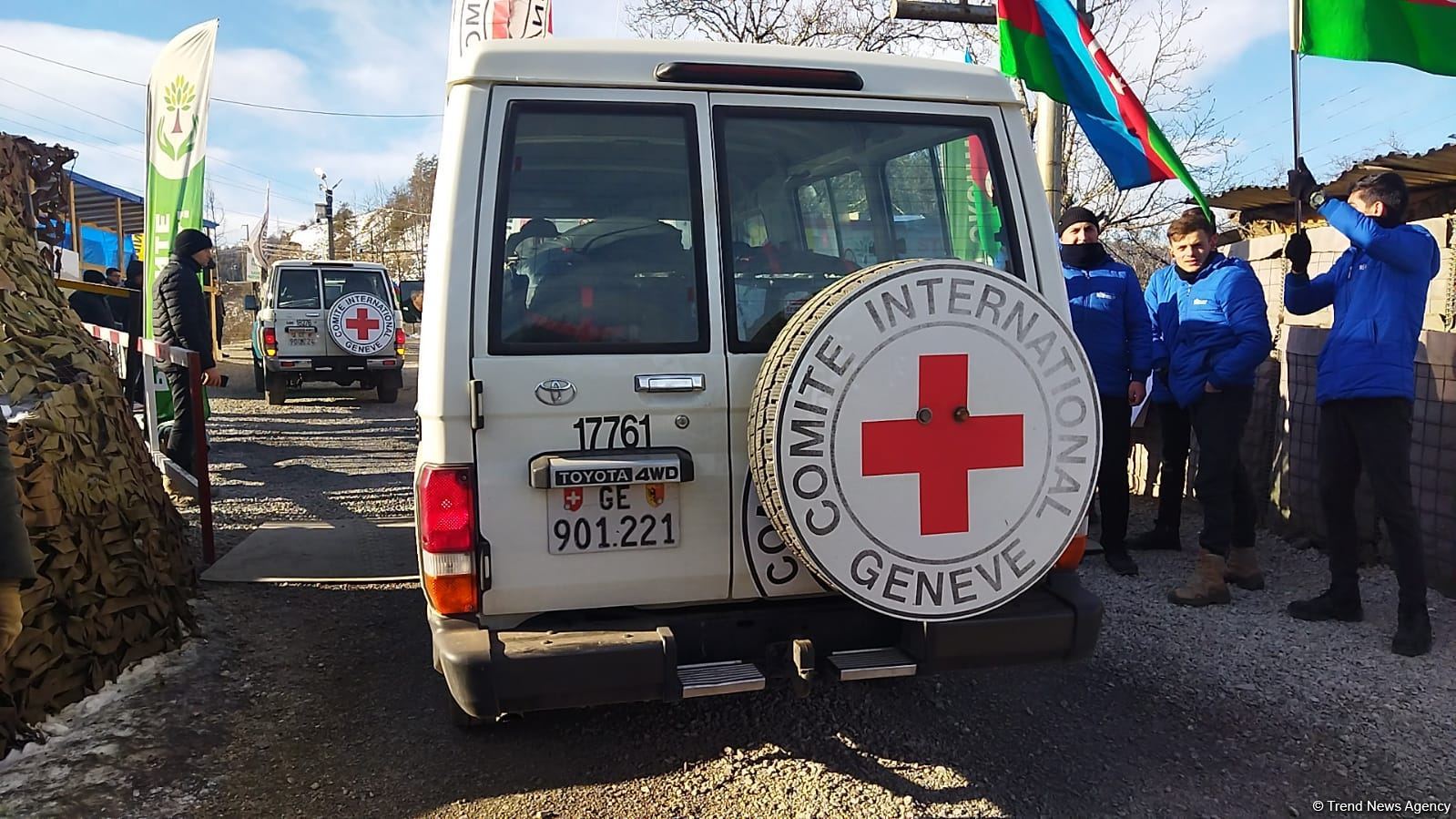 ICRC convoy passes freely along Azerbaijan's Lachin-Khankendi road (PHOTO)
