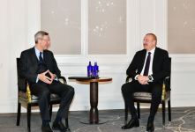 President Ilham Aliyev meets CEO of German Eastern Business Association in Munich (PHOTO)