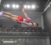 Стартовал первый соревновательный день Кубка мира по прыжкам на батуте в Баку (ФОТО)