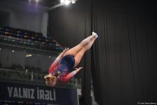 Amazing somersaults and twists - best moments from first day of Trampoline World Cup in Baku (PHOTO)