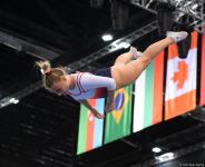 Amazing somersaults and twists - best moments from first day of Trampoline World Cup in Baku (PHOTO)
