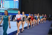 Сельджан Махсудова прошла в финал Кубка мира по прыжкам на батуте в Баку (ФОТО)