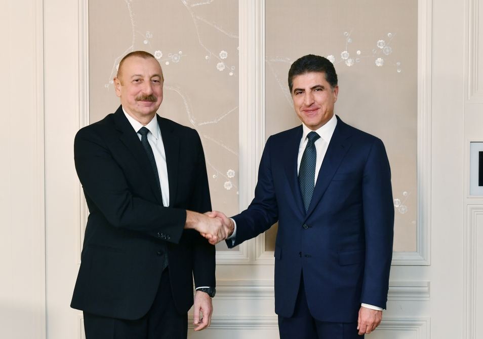 President Ilham Aliyev invites head of Iraq’s Kurdistan Region to visit Azerbaijan (PHOTO)