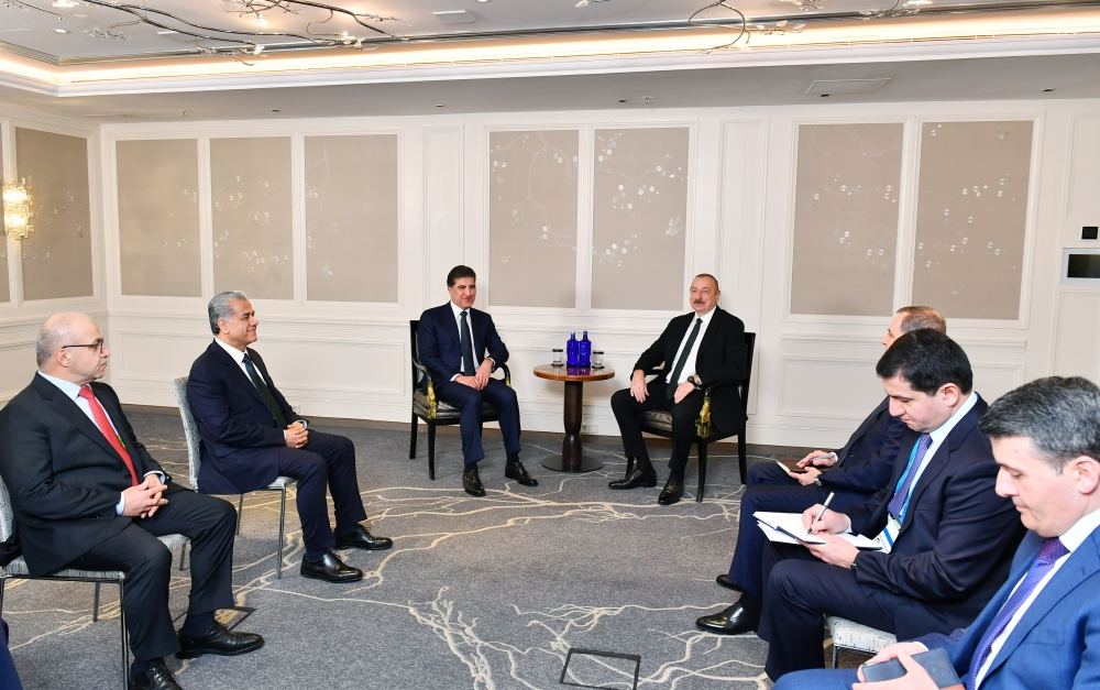 President Ilham Aliyev invites head of Iraq’s Kurdistan Region to visit Azerbaijan (PHOTO)