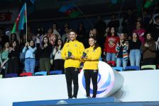 AGF Trophy awarded at Trampoline World Cup in Baku (PHOTO)