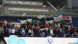 Азербайджанская гимнастка Сельджан Махсудова завоевала "бронзу" Кубка мира по прыжкам на батуте (ФОТО)