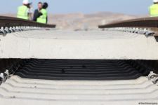 Azerbaijan talks preparations for building Gumlag station on Horadiz-Aghband railway (PHOTO)