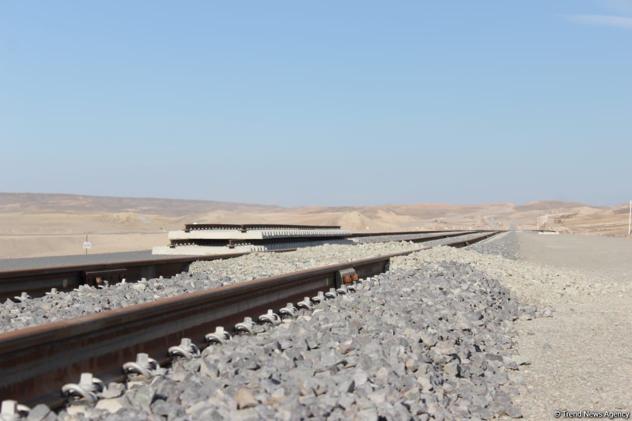 Azerbaijan talks preparations for building Gumlag station on Horadiz-Aghband railway (PHOTO)