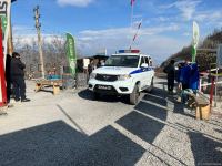 More vehicles of Russian peacekeepers pass freely along Azerbaijan's Lachin-Khankendi road (PHOTO)