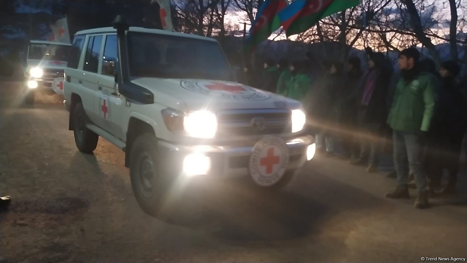 ICRC convoy passes freely along Azerbaijan's Lachin-Khankendi road (PHOTO)