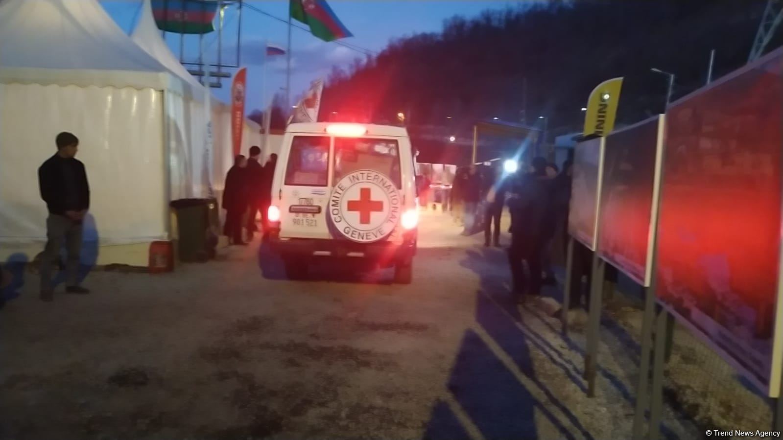 ICRC convoy passes freely along Azerbaijan's Lachin-Khankendi road (PHOTO)