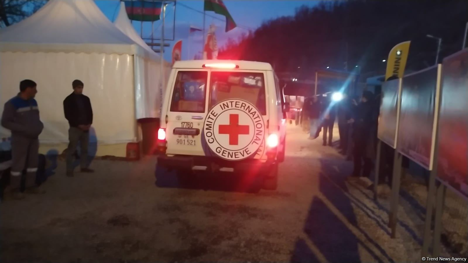 ICRC convoy passes freely along Azerbaijan's Lachin-Khankendi road (PHOTO)