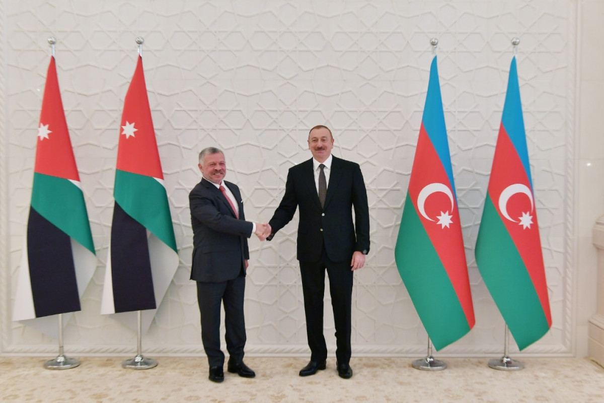 King of Jordan proud of high-level relations between brotherly Jordan, Azerbaijan