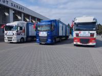 Из Сумгайыта в Турцию отправлена очередная партия гуманитарной помощи (ФОТО)