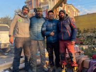 Мы будто  попали в город, подвергшийся бомбардировкам – азербайджанский альпинист Исрафил Ашурлы о спасательной операции в Турции (ФОТО)
