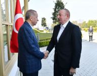 President Ilham Aliyev meets President Recep Tayyip Erdogan in Istanbul (PHOTO/VIDEO)