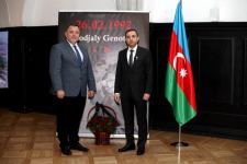 Памяти жертв Ходжалинского геноцида - выставка азербайджанского художника в Таллине (ФОТО)