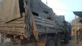 Convoy of Russian peacekeepers passes freely along Azerbaijan's Lachin-Khankendi road (PHOTO)