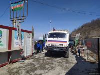 Vehicles of Russian peacekeepers passing freely along Azerbaijan's Lachin-Khankendi road (PHOTO)
