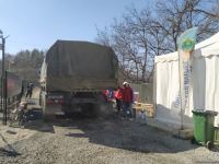 Vehicles of Russian peacekeepers passing freely along Azerbaijan's Lachin-Khankendi road (PHOTO)