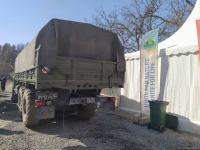Vehicles of Russian peacekeepers passing freely along Azerbaijan's Lachin-Khankendi road (PHOTO)