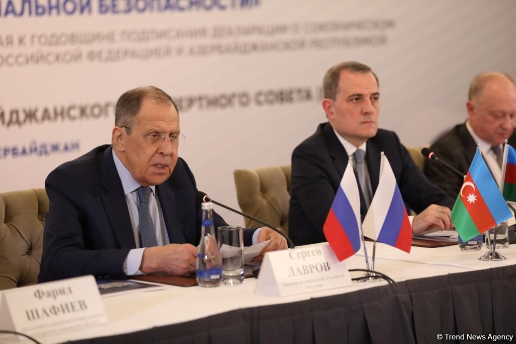 РФ надеется на скорое достижение договоренностей по ж/д сообщению между Нахчываном и остальной частью Азербайджана  - Лавров