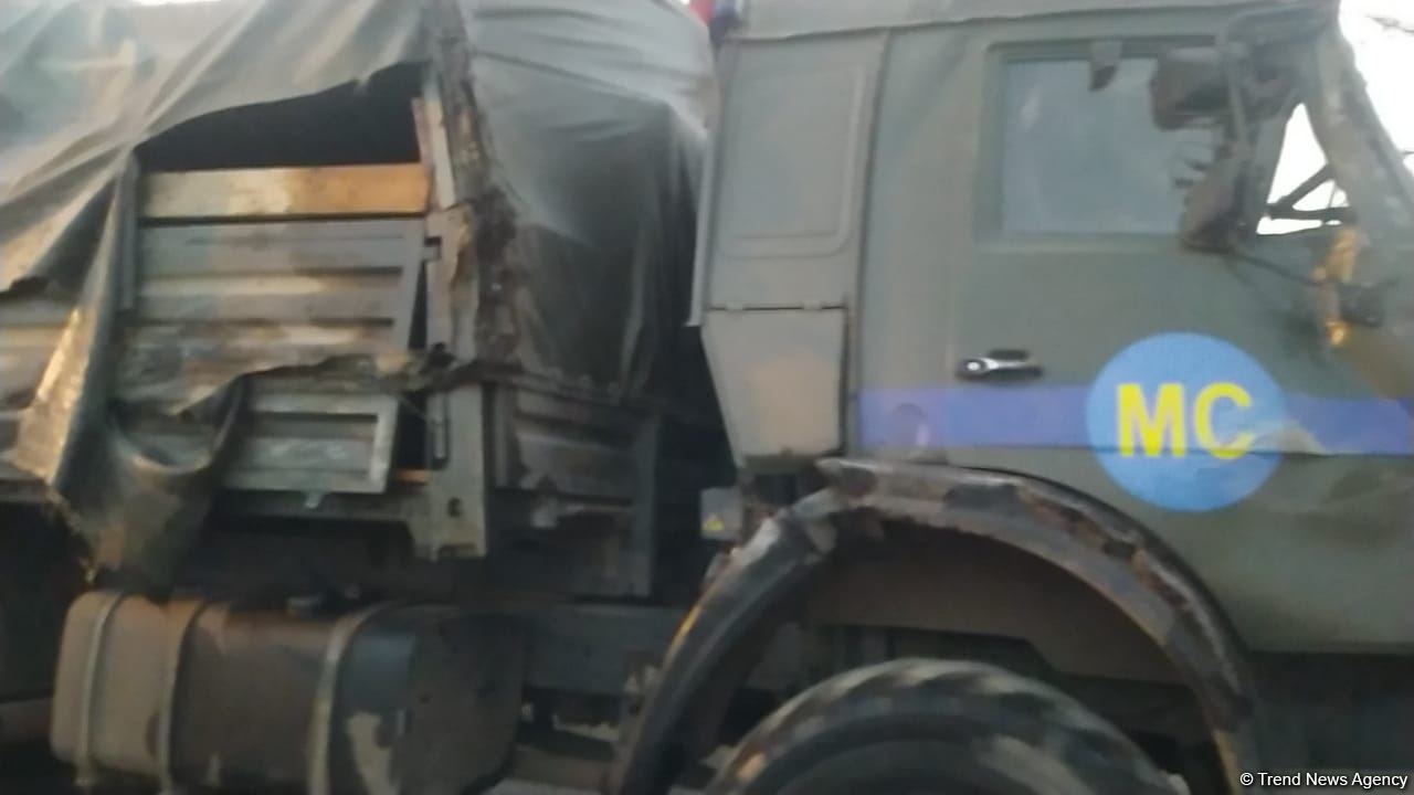 Convoy of Russian peacekeepers passes freely along Azerbaijan's Lachin-Khankendi road (PHOTO)