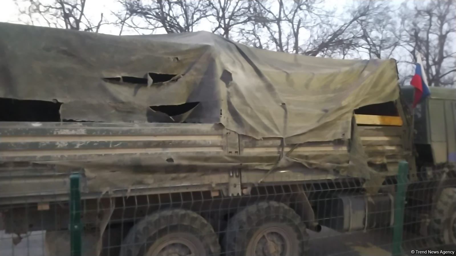 Convoy of Russian peacekeepers passes freely along Azerbaijan's Lachin-Khankendi road (PHOTO)
