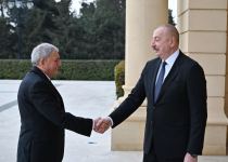 President Ilham Aliyev meets with President of Iraq Abdullatif Jamal Rashid (PHOTO/VIDEO)