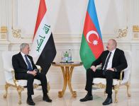 President Ilham Aliyev meets with President of Iraq Abdullatif Jamal Rashid (PHOTO/VIDEO)