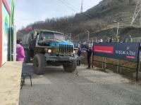 Convoy of Russian peacekeepers passes freely along Azerbaijan's Lachin-Khankendi road (PHOTO)