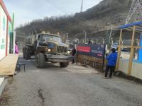 Convoy of Russian peacekeepers passes freely along Azerbaijan's Lachin-Khankendi road (PHOTO)
