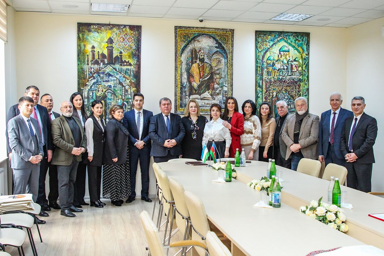 Делегация Института искусства и культуры Узбекистана посетила Азербайджан – подписаны меморандум и соглашение (ФОТО)