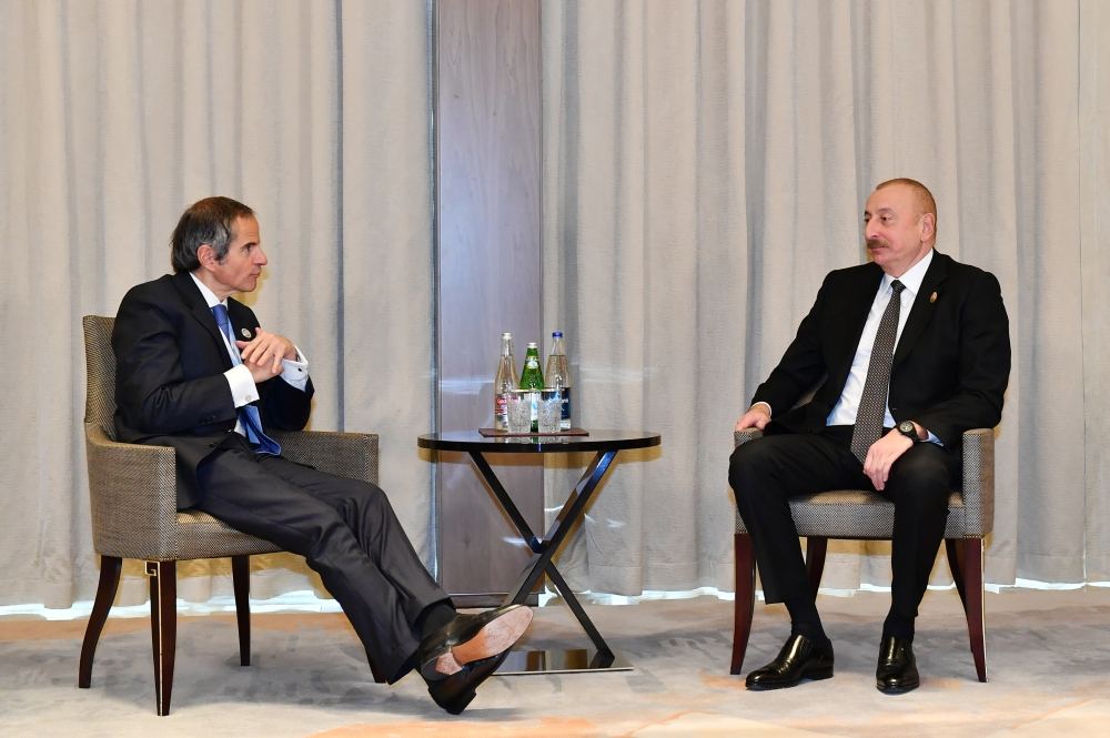 President Ilham Aliyev receives director general of International Atomic Energy Agency (PHOTO/VIDEO)