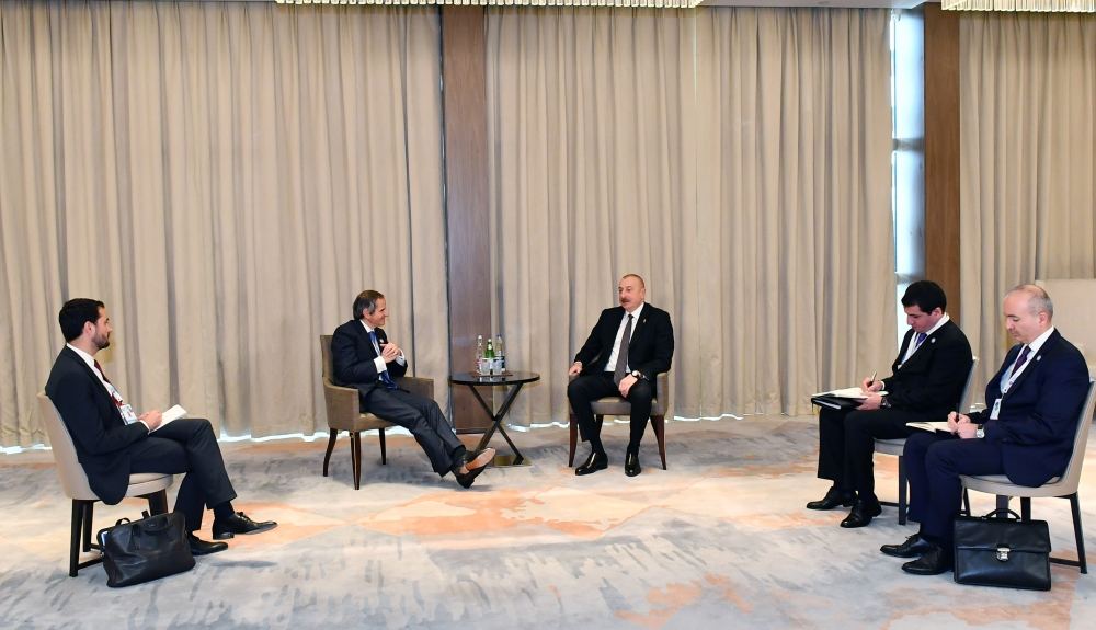 President Ilham Aliyev receives director general of International Atomic Energy Agency (PHOTO/VIDEO)