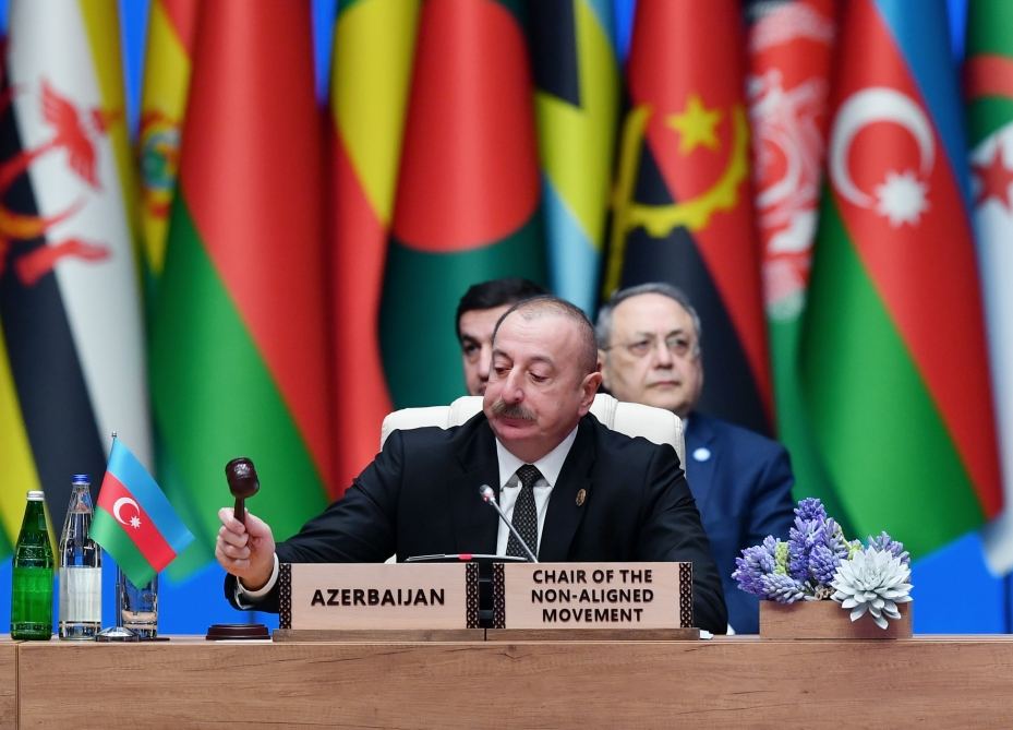 President Ilham Aliyev attends Summit of NAM Contact Group on fight against COVID-19 in Baku (PHOTO/VIDEO)