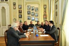 Адиль Керимли встретился с руководством Союза писателей Азербайджана (ФОТО)